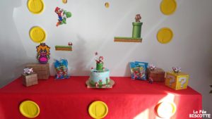 Décorations Mario Kart d'anniversaire